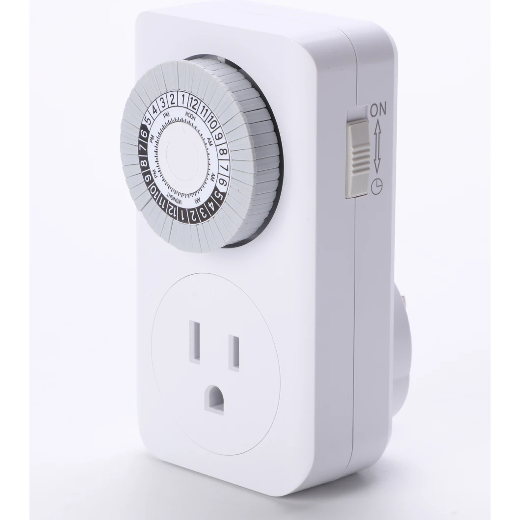 USA 24h Mechanical Timer Swtitch, Daily Timer Socket,