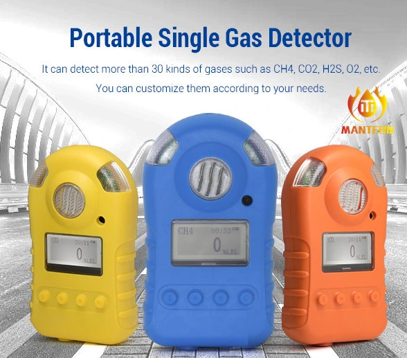 Custom LCD Mutil Gas Portable Gas Detector/Alarm Control Gas Detector