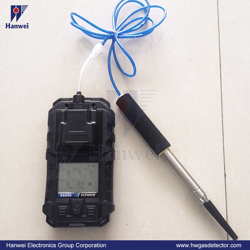 Handheld Gas Detector Multi Gas Monitoring Detector for Lel, Oxygen, H2s, Co and CO2 with IP66 Replace Gas Sensor Freely