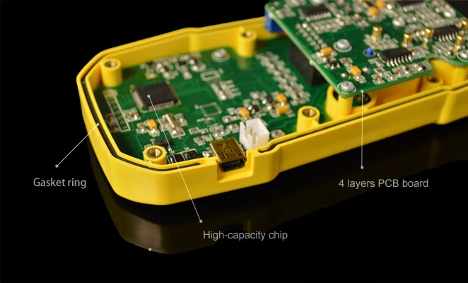 5 Gas Analyzer, Backlit LCD Display 5 Gases Monitor Simultaneously Lel, O2, H2s, Co, CO2 5 in 1 Portable Multi-Gas Detectors