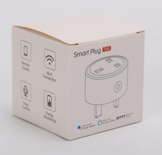 UK Smart Plug, Smart Outlet Bluetooth Mesh, configuração simples, Alexa APP Remote Control e Alexa Voice Control, certificado pela CE